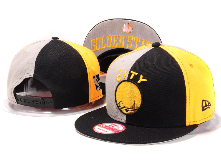 NBA Golden State Warriors NE Snapback Hat #03